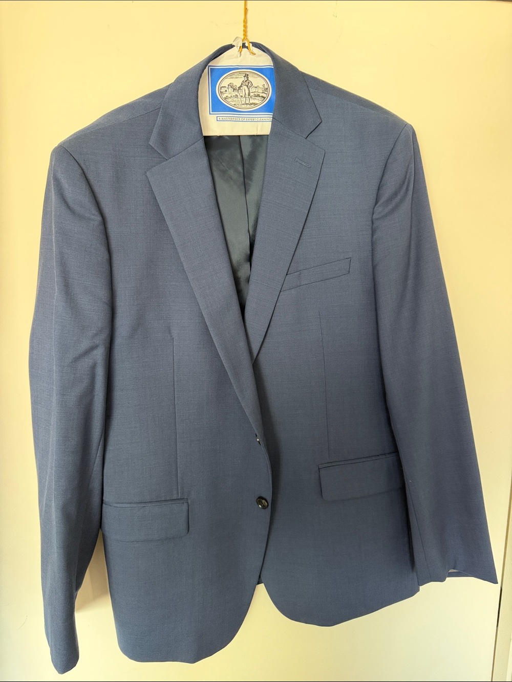 Blue Calvin Klein Slim Fit Suit 44R